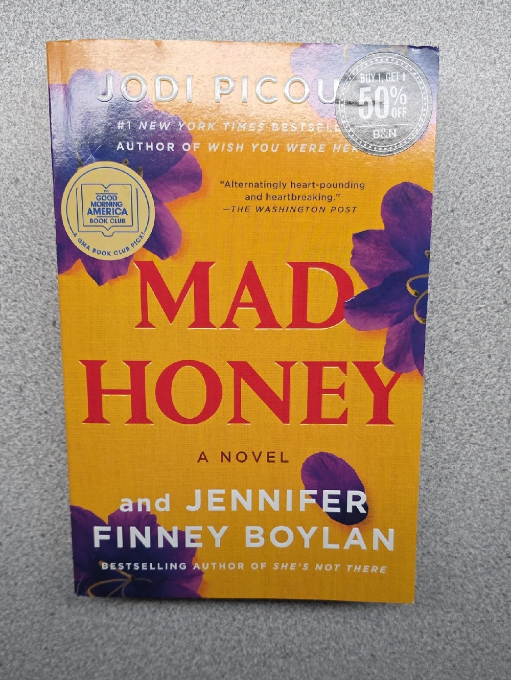 Mad Honey by Jodi Picoult & Jennifer Finney Boylan